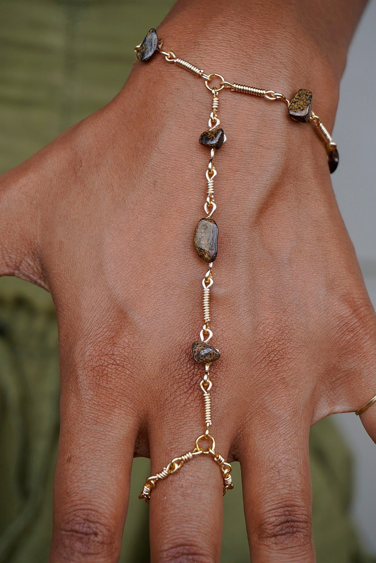 Bronzite Hand Adornment