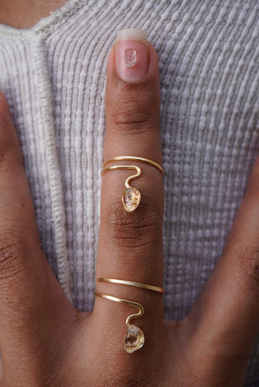 Elemental Air Spiral Ring