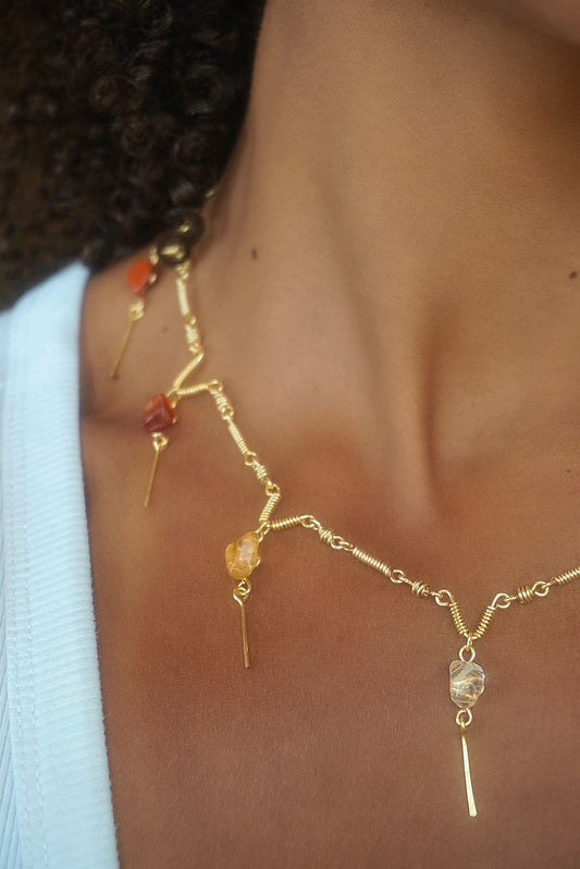 Aura Prism Necklace
