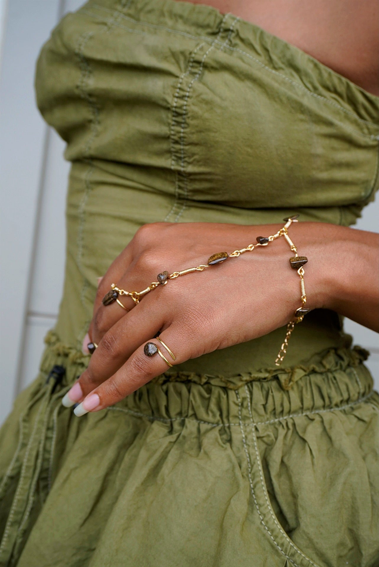 Bronzite Hand Adornment