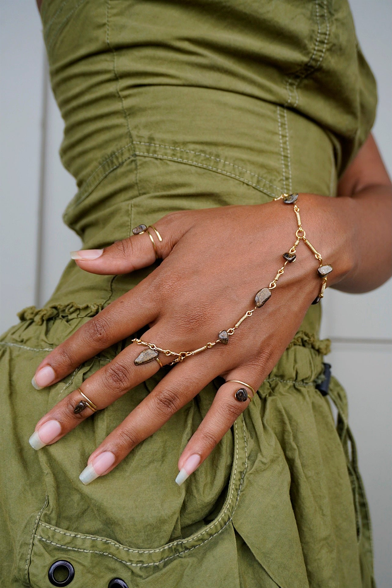 Bronzite Hand Adornment