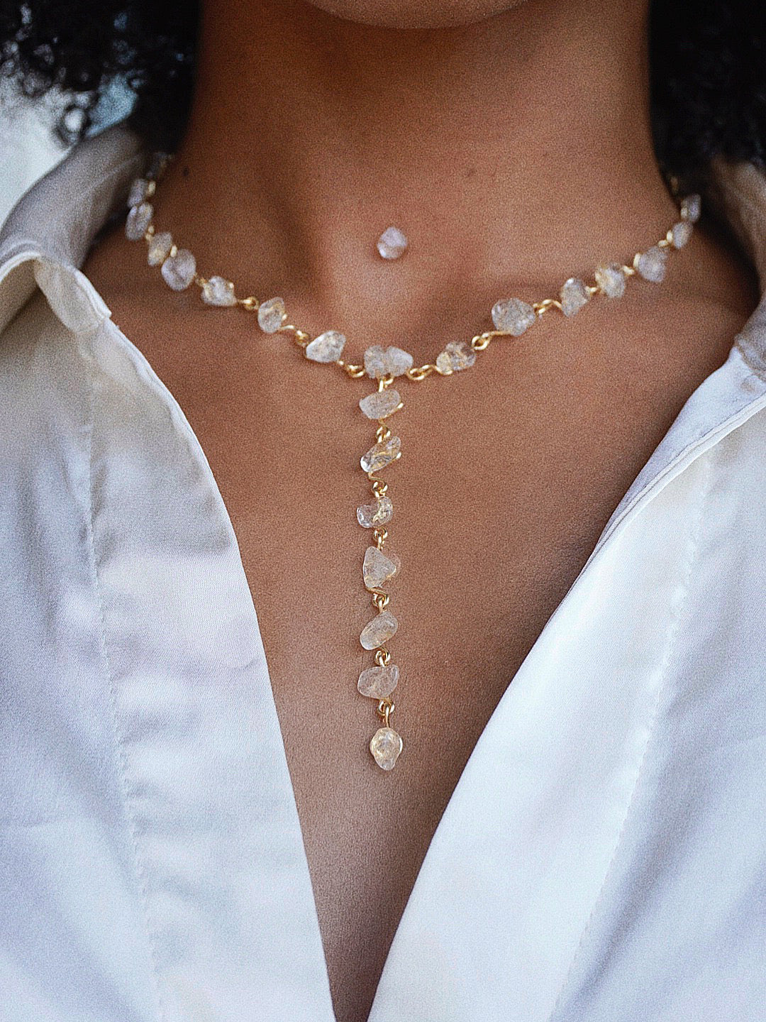 Quartz Charmed Necklace