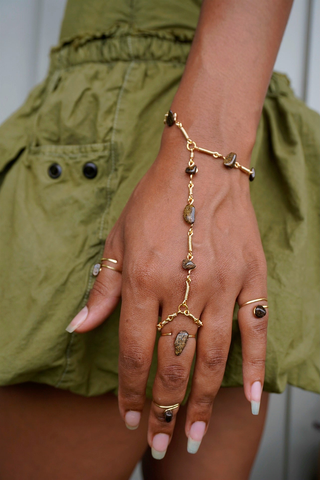 Bronzite Hand Adornment