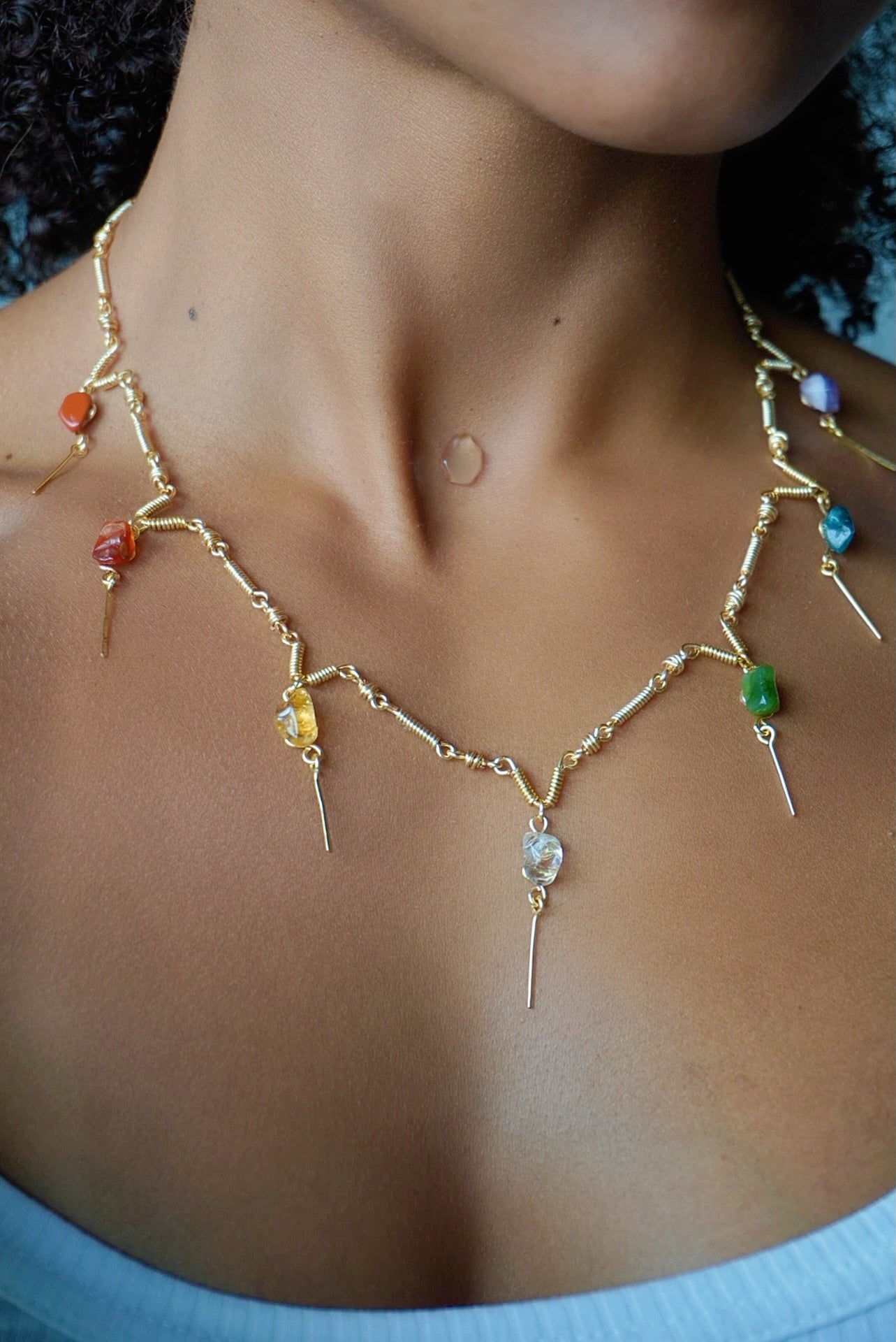 Aura Prism Necklace