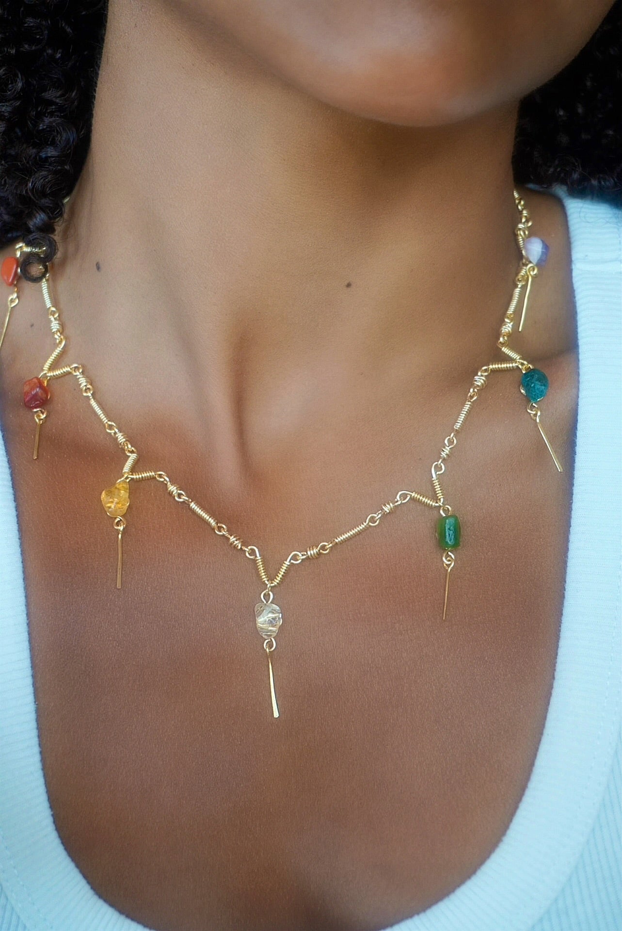 Aura Prism Necklace